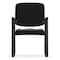 Officesource Value Collection Sled Base Guest Chair with Antimicrobial Vinyl Upholstery and Black Frame OSGS4906PBK - alternate 6
